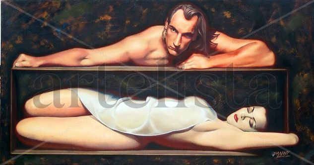 La prision de Elena 2 Oil Canvas Nude Paintings