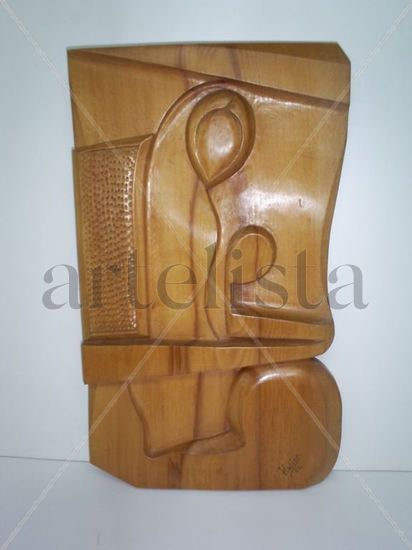 MATERNIDAD Wood Abstract