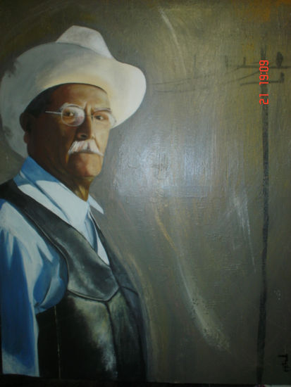 Don Señor Acrylic Canvas Portrait