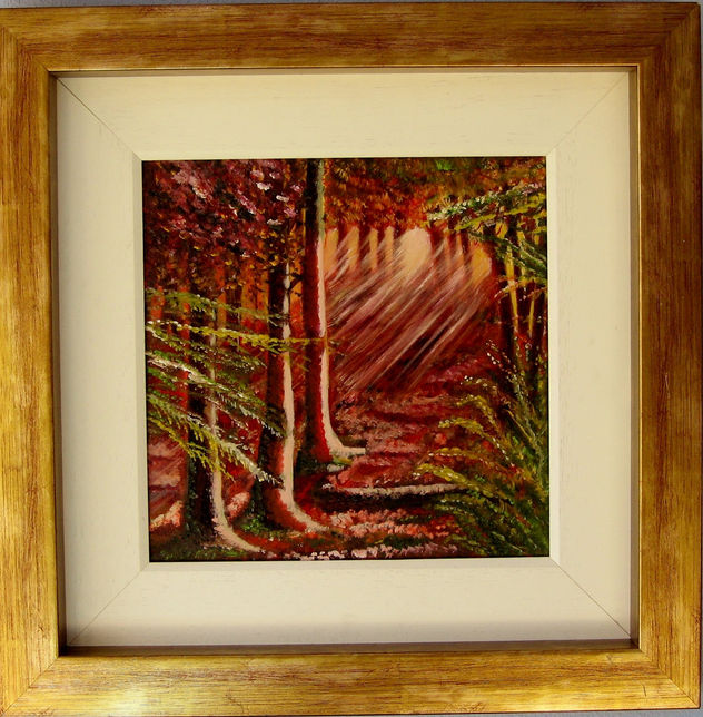 bosque rojo