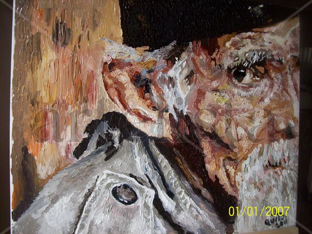 HOMBRE RICO Oil Canvas Portrait