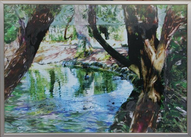 Parque La Salette Oil Canvas Landscaping