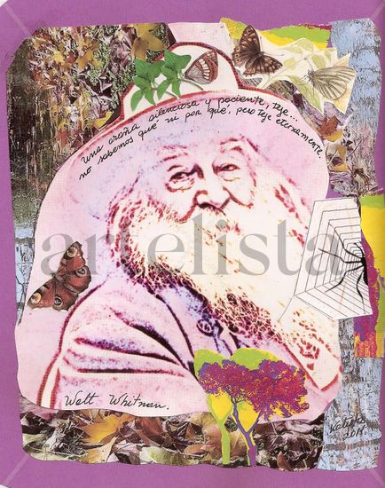 Acercándonos a Walt Whitman Card Portrait