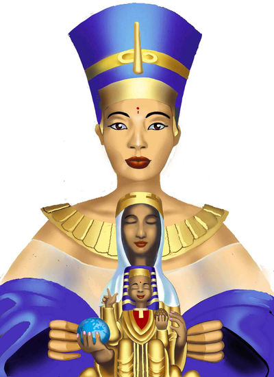 Nefertiti en Montserrat 