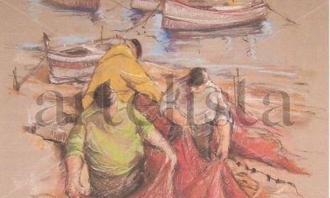 Pescadores y Barcas