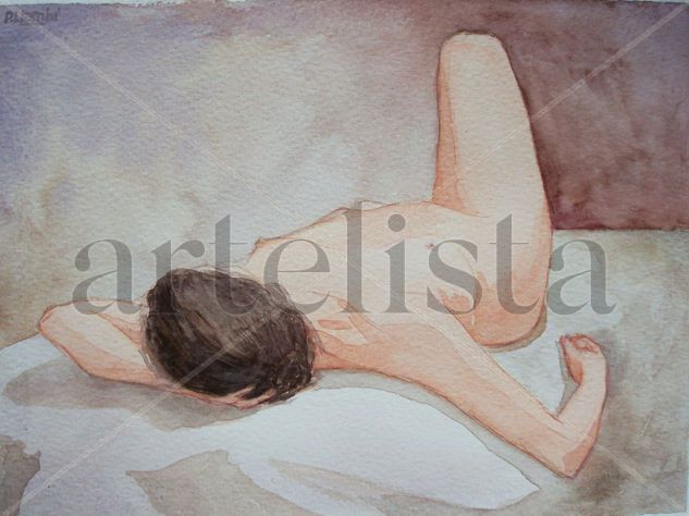 desnudo Watercolour Paper Nude Paintings