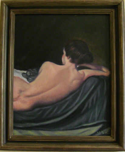 Venus de Velazquez Oil Canvas Nude Paintings