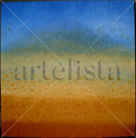 En la inmensidad todo se funde..." Oil Canvas Landscaping