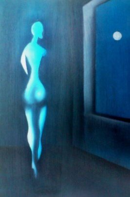 La luna en su...
