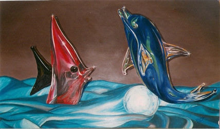 Peces de cristal