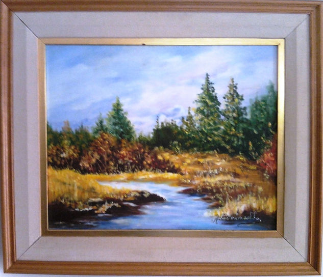 paisaje europeo Oil Canvas Landscaping