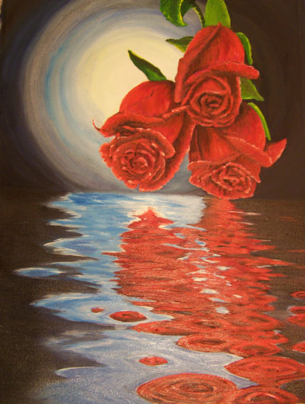 Rosas a la luz de...