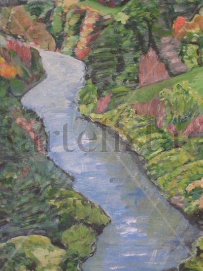 FLORESTA Y RIO Oil Canvas Landscaping