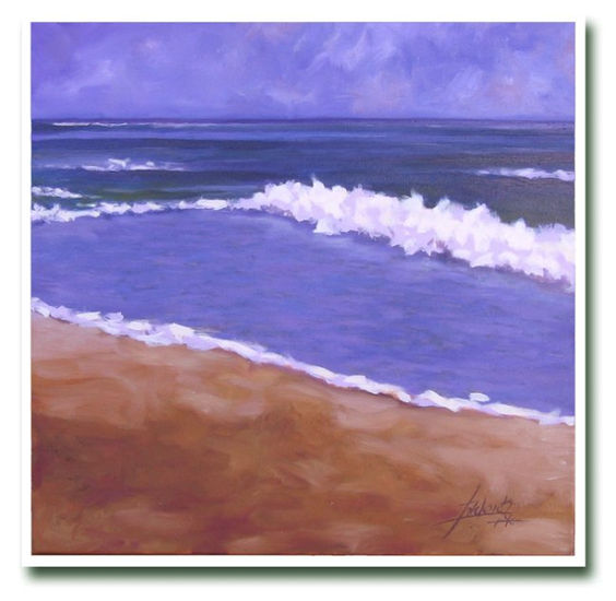 Persistencia Oil Canvas Marine Painting