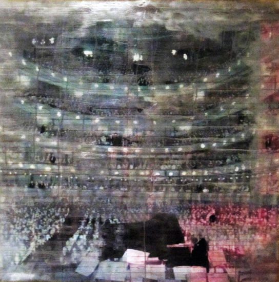 Le grand theatre  de l'art Mixed media Canvas Others