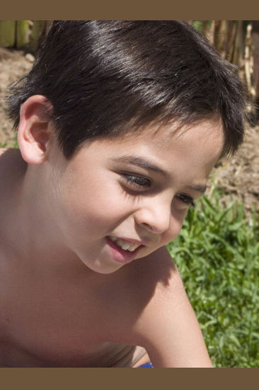 Gozando de su piscina 