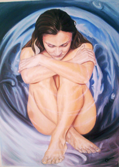 Equilibrio Oil Canvas Nude Paintings