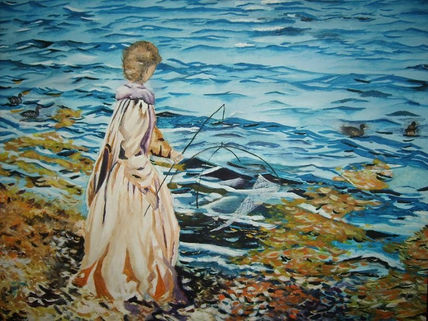 Girl Fishing (c)