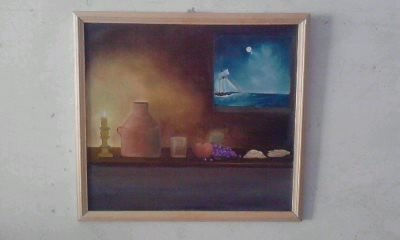 mas alla del horizonte Oil Canvas Still Life Paintings