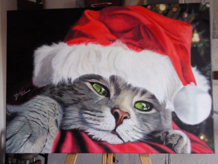 Gato de navidad