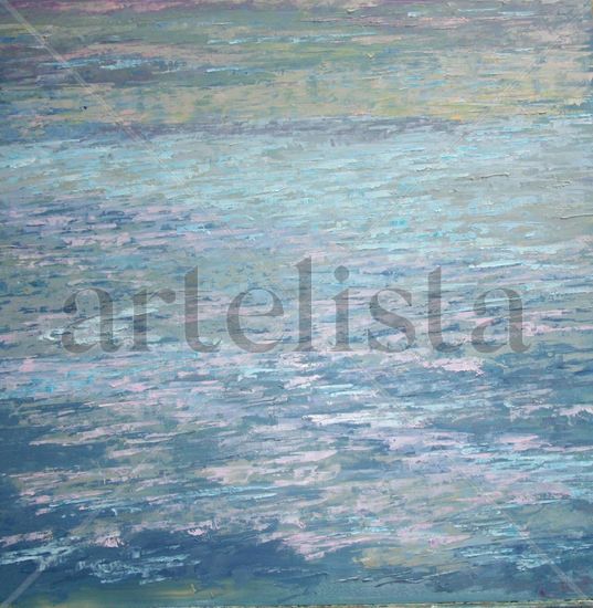 Isla I Oil Canvas Landscaping