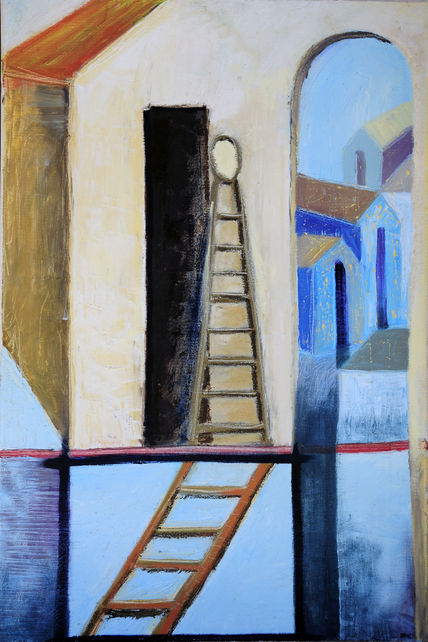 Hombre escalera...