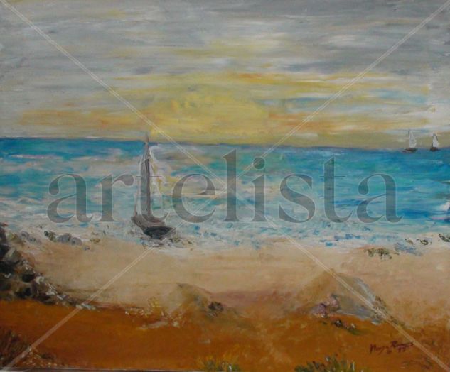 Soledad Oil Canvas Marine Painting