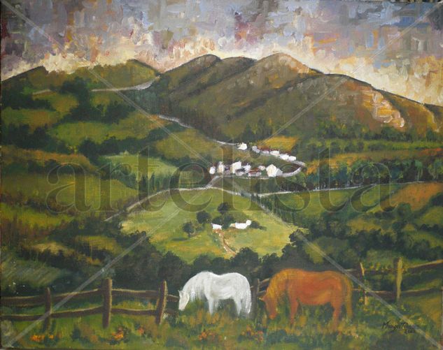 Monte do Oso Oil Canvas Landscaping