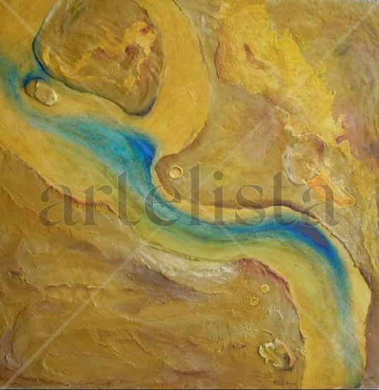 Agua en Marte Oil Panel Others