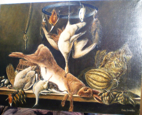 Bodegón con animales