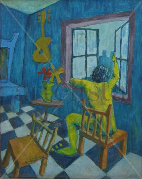 Joven en la Ventana
