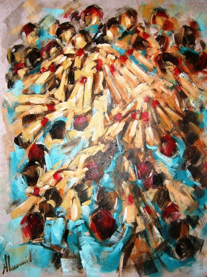 Castellers I Acrylic Others Others