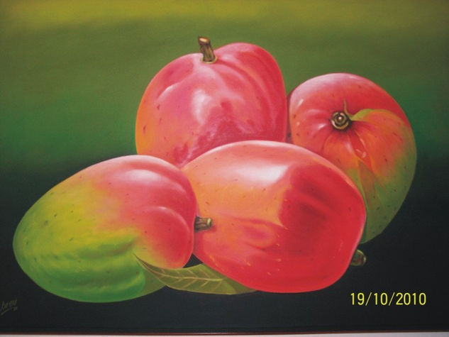 mangos, puros mangos Oil Canvas Still Life Paintings