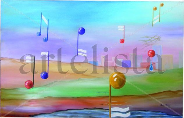 Notas de Paz Oil Canvas Others