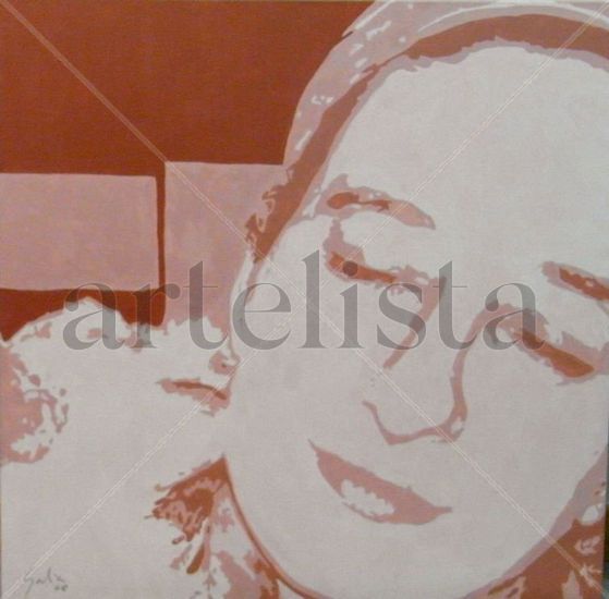 Galia Acrylic Canvas Portrait