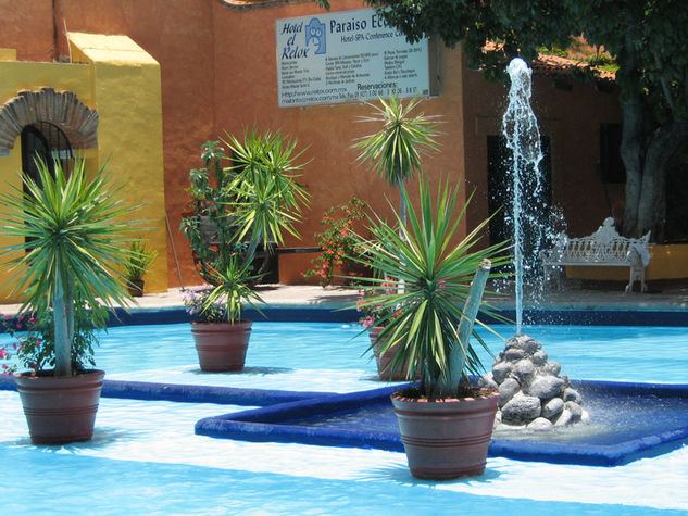 Alberca Hotel Relox-Tequisquiapan Travel Color (Digital)