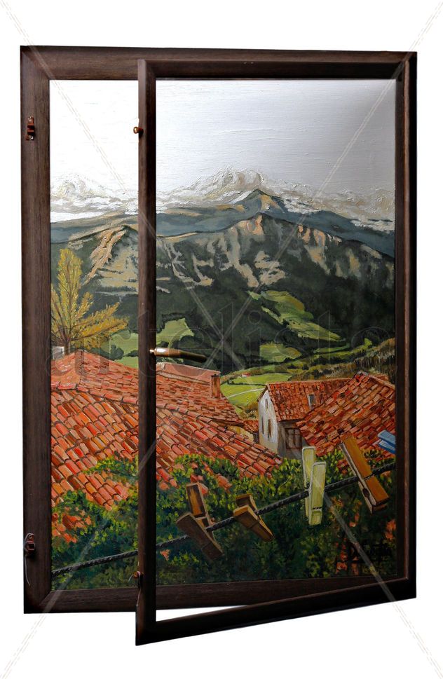 Liebana desde Brez, Cantabria