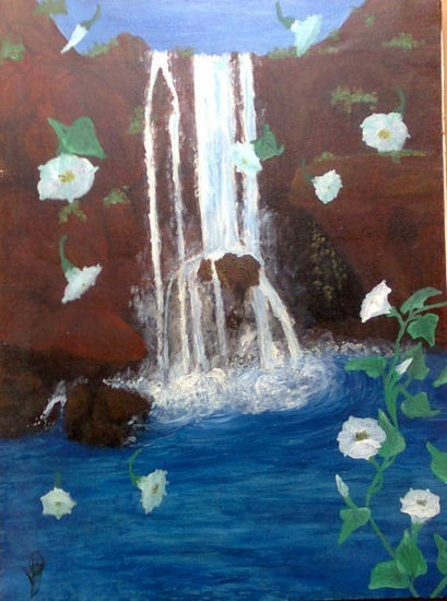 Cascada de flores 
