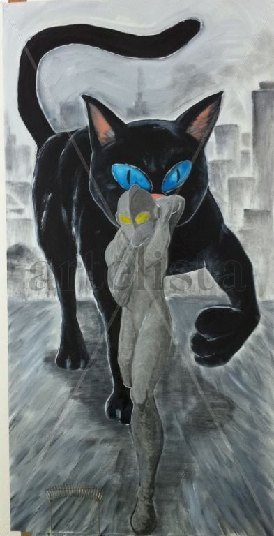 Ultramán contra los gatitos del espacio maligno