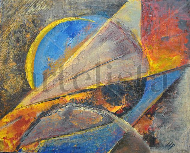 SERIE ESPACIAL IV Oil Canvas Others