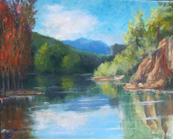 Reflejos Oil Canvas Landscaping