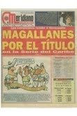 Portada Meridiano, Magallanes por el Título Carboncillo