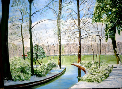 Elretiro en Madrid...