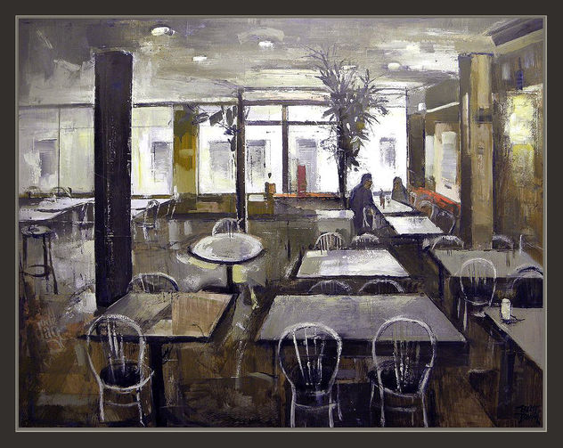 ARBUCIES-CAFETERIA-CAFETERIAS-PINTURAS-ERNEST DESCALS