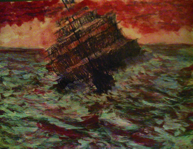 GALEON Others Paper Marine Painting