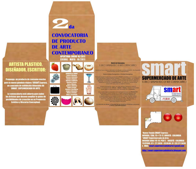 2da CONVOCATORIA de PRODUCTO de ARTE CONTEMPORANEO