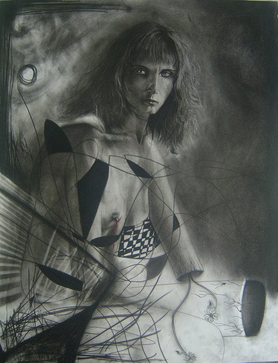 mujer cortada