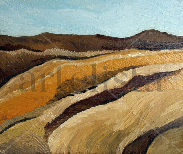 Brava en otoño Oil Canvas Landscaping