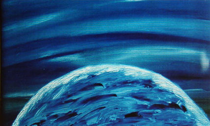 Transparencia en azul
