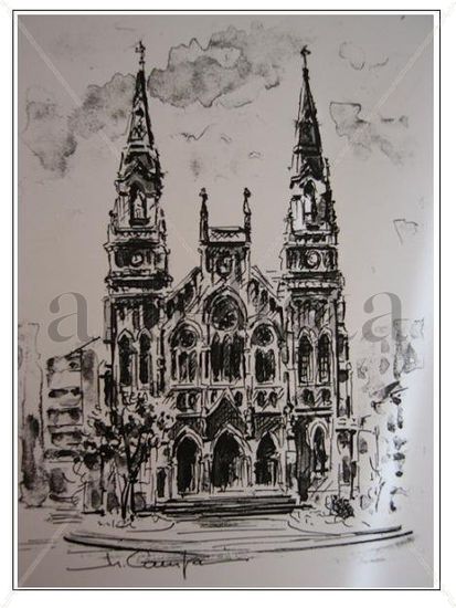 iglesia Sto. Tomas de Canterbury, aviles Tinta